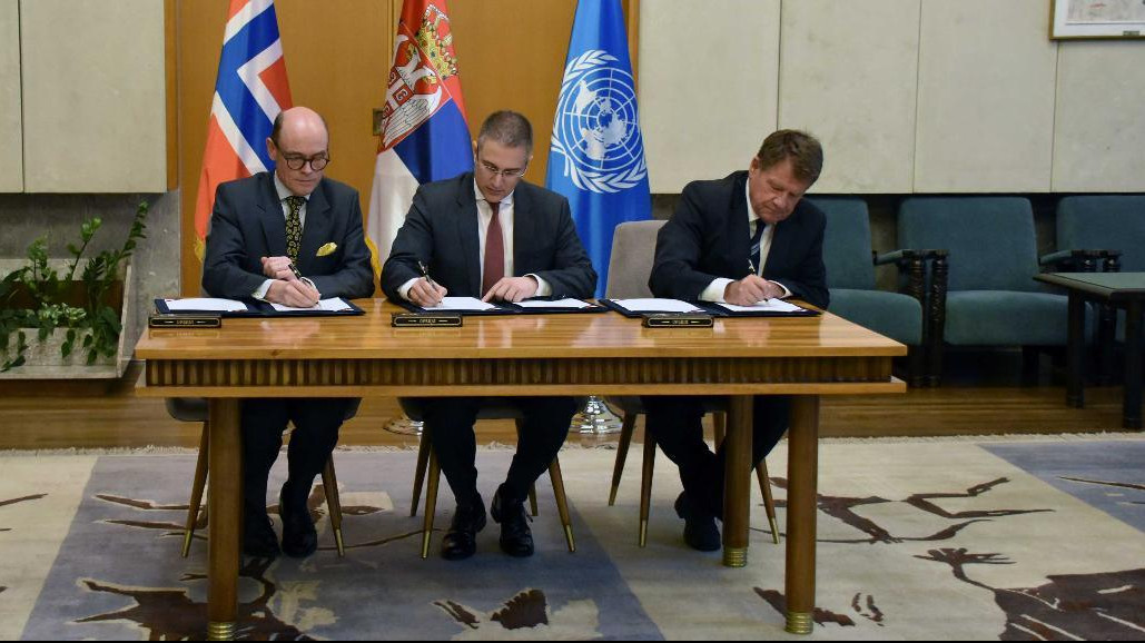 (FOTO) STEFANOVIĆ:  Potpisani Memorandum je potvrda unapređenja saradnje između Norveške i Srbije! 